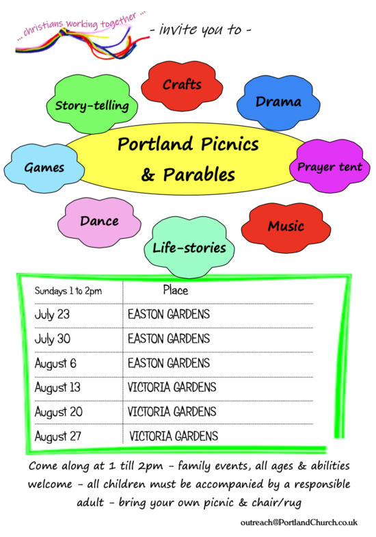 Portland Summer 2023 Picnics & Parables